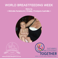 World Breastfeeding Week Story | Michelle Kuramochi | Cheeky Chompers