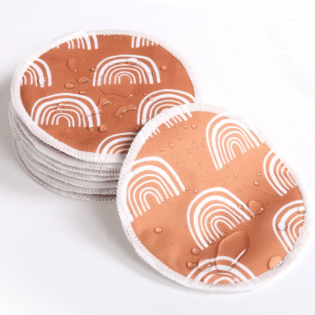 14-Pack Bamboo Nursing Pads with Wash Bag