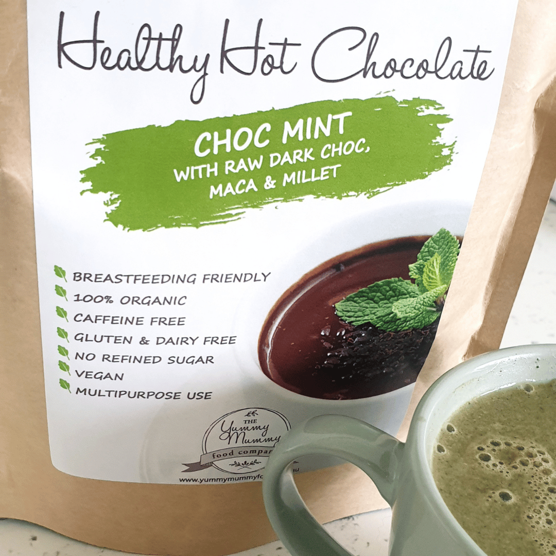 Healthy Hot Chocolate - Choc Mint
