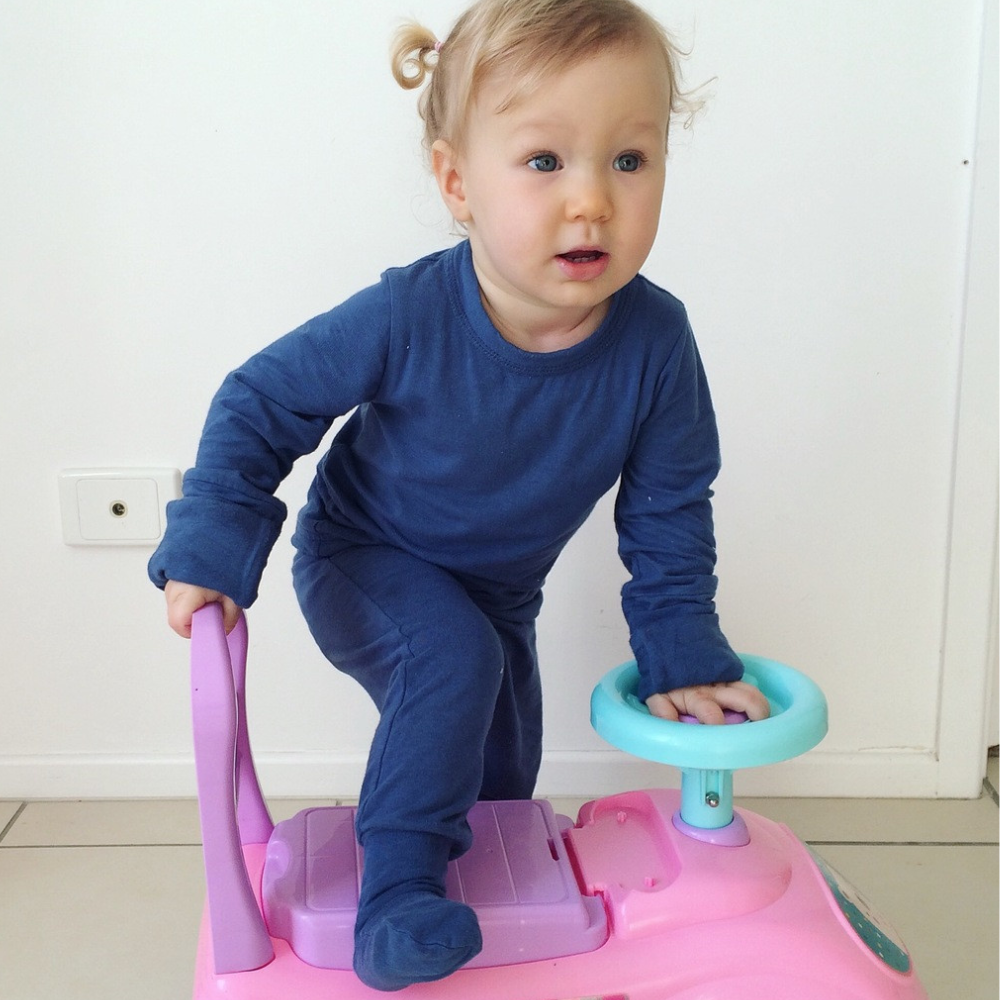 Bamboo Pajama Pants for Kids – Footed, Eczema-Friendly Sleepwear