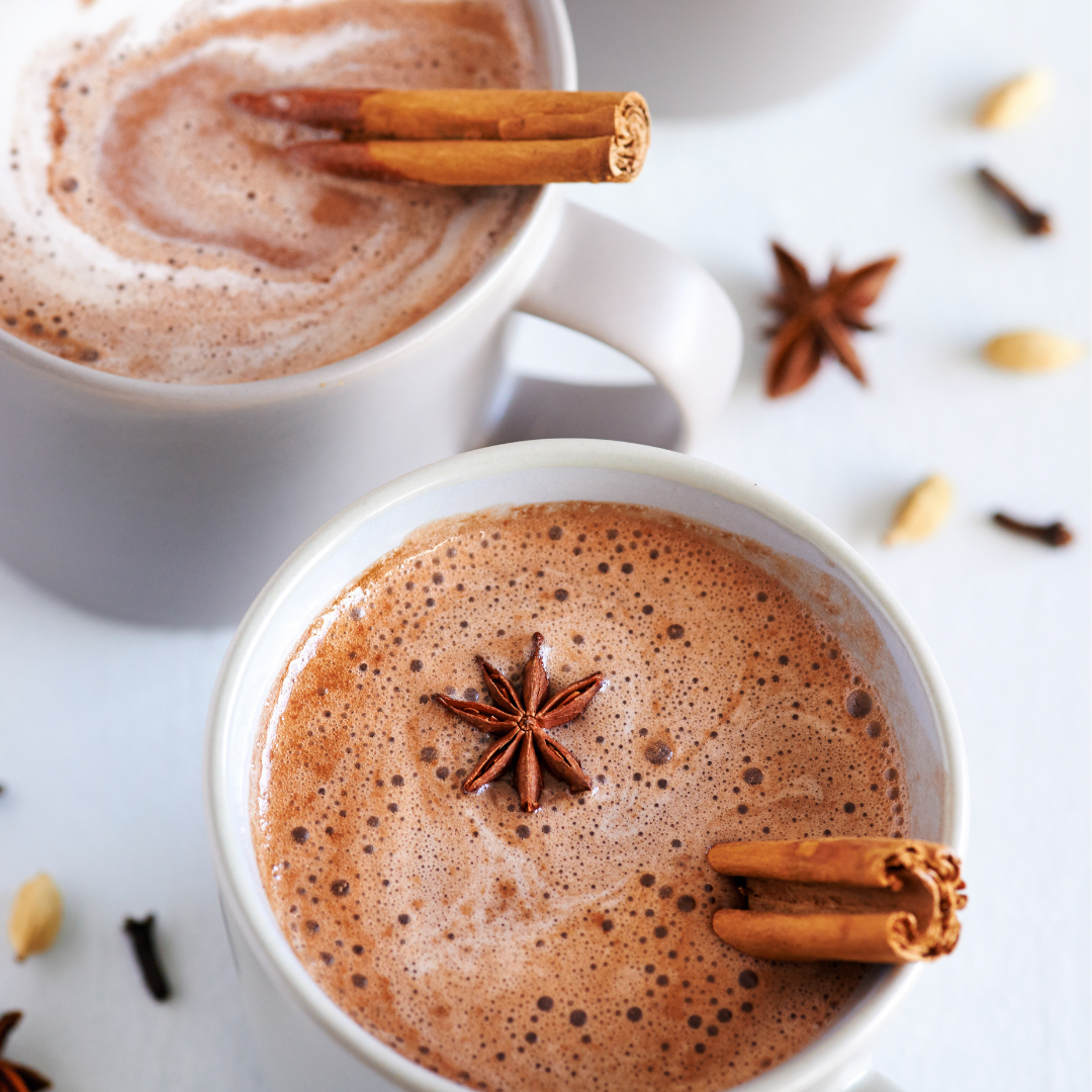 Healthy Hot Chocolate - Chai Spices