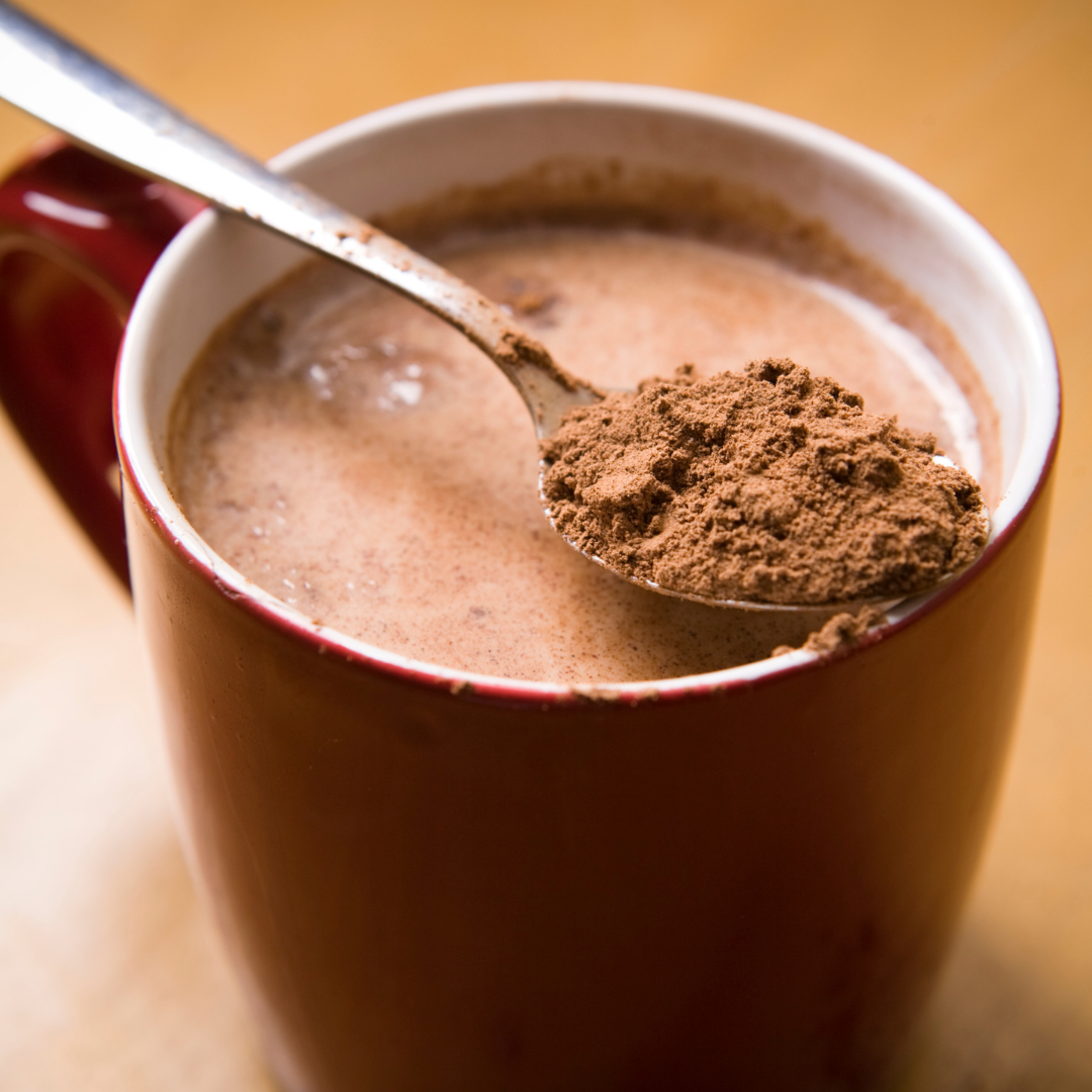 Healthy Lactation Hot Chocolate - Choc Mint with Raw Dark Choc, Maca and Millet