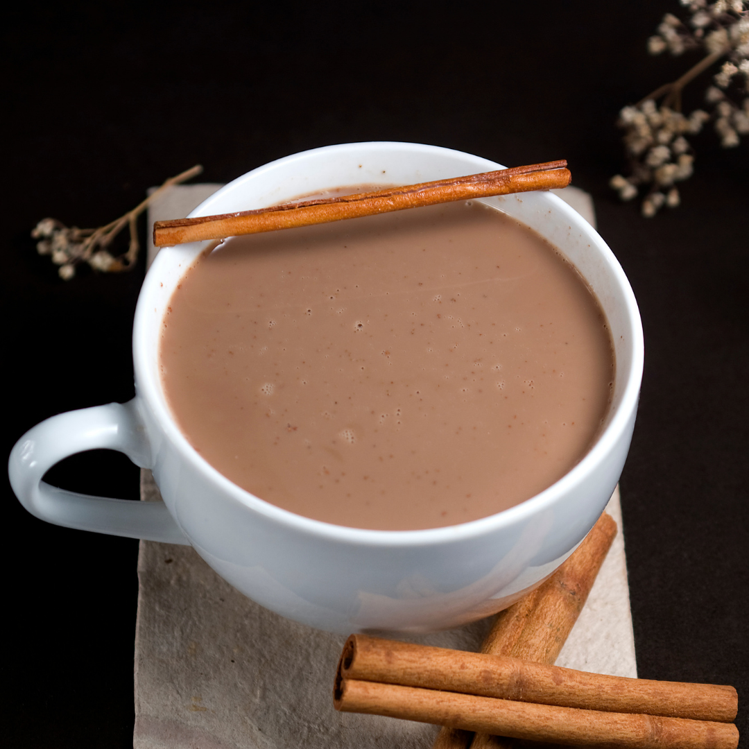 Healthy Lactation Hot Chocolate - Choc Chai with Raw Dark Choc, Maca and Millet